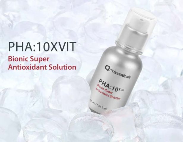 Kem Dưỡng Ẩm Md:ceuticals PHA:10Xvit Bionic Super Antioxidant 30ml - Giải Pháp Trẻ Hóa, Giảm Nhăn, Chống Oxy Hóa Da