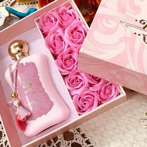 Nước Hoa Nữ Afnan Fatima Extrait De Parfum 100ml - Hương Hoa Hồng Ngọt Ngào, Sang Trọng, Phong Cách Dubai