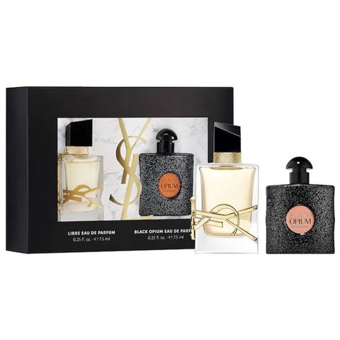 Set Nước Hoa Nữ  YSL Mini Black Opium & Libre EDP (7.5x2ml)