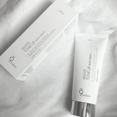 Serum Dưỡng Thể Trắng Da 9Wishes White Tone-Up Body Serum SPF21 150ml - Chống Nắng, Cấp Ẩm, Ngăn Ngừa Nếp Nhăn
