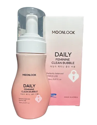 Dung Dịch Vệ Sinh MoonLook Daily Feminine Clean Bubble Hàn Quốc