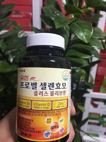 Viên Uống Tăng Cân Probell Selen Yeast Hàn Quốc - Vitamin Tổng Hợp 480 Viên Hỗ Trợ Cân Bằng Dinh Dưỡng và Năng Lượng