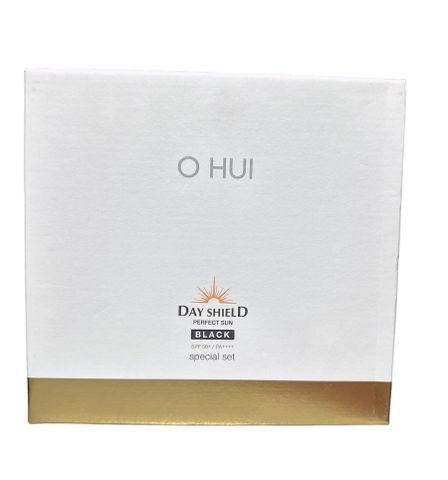 Bộ Kem Chống Nắng Ohui Perfect Sun Black Set - Dưỡng Da, Cải Thiện Nếp Nhăn, Chống Nắng SPF50+ PA+++ Chống Lão Hóa, Sữa Rửa Mặt 45ml