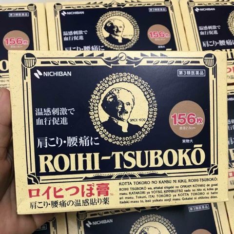 Miếng Dán Huyệt Đạo Giảm Đau Roihi Tsuboko Nhật Bản - Hỗ Trợ Giảm Đau Nhức Cơ Xương Khớp 156 Miếng