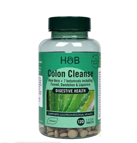 Viên uống thải độc H&B Colon Cleanse Aloe Vera 120 viên