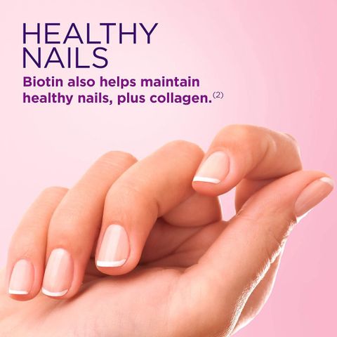 Kẹo dẻo Mọc Tóc Da Móng Nature's Bounty Hair Skin Nails Gummies 230 viên - Bổ sung Biotin, Vitamin A, C, E cho tóc khỏe và da đẹp