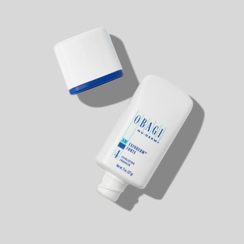 Lotion Tẩy Da Chết Obagi Nu-Derm Exfoderm Forte 57g - Dành Cho Da Dầu, Chứa Glycolic và Lactic Acid, Ngăn Ngừa Lão Hóa, Làm Mịn Da