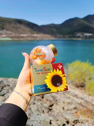 Viên uống chống nắng Inner Sun Vita Collagen hộp 60 viên