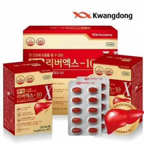 [Hàn Quốc] Viên uống bổ gan Kwangdong LiverX-10 120 viên