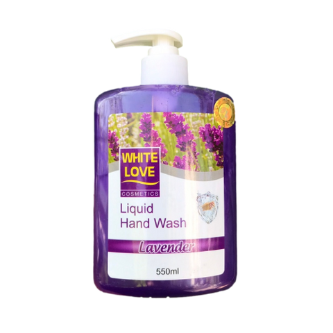 Nước Rửa Tay White Love Hương Dưa Gang 550ml - Giữ Ẩm, Kháng Khuẩn, Dưỡng Da Tay Mềm Mại, Sản Phẩm Việt Nam