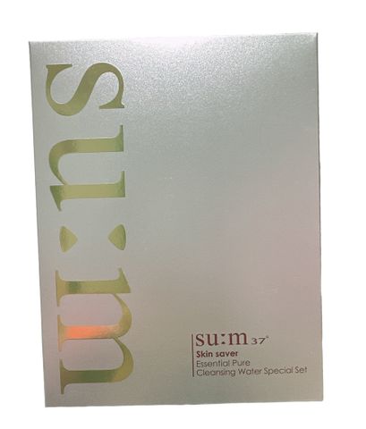 Bộ Tẩy Trang Su:m 37 Skin Saver 400ml + Sữa Rửa Mặt 100ml - Giúp Làm Sạch Da Tối Ưu, Phù Hợp Với Da Nhạy Cảm