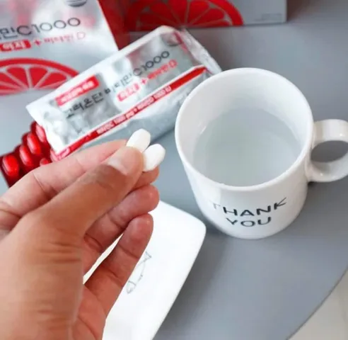 Viên uống Vitamin C Hàn Quốc 1000mg Korea Eundan - Bổ sung sức khỏe, làm sáng da, tăng cường miễn dịch, 120 viên