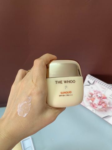 Set Kem Chống Nắng Whoo Gong Jin Hyang Sunquid UV Protective Lotion (SPF 50+/PA++++) - 50ml + 4 x 13ml, Chống Oxy Hóa, Dưỡng Ẩm Da