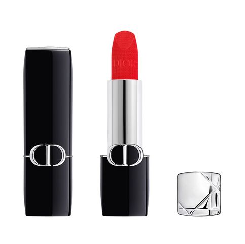 Son Dior Màu 888 Strong Red – Cam Đỏ Velvet Finish Fullbox