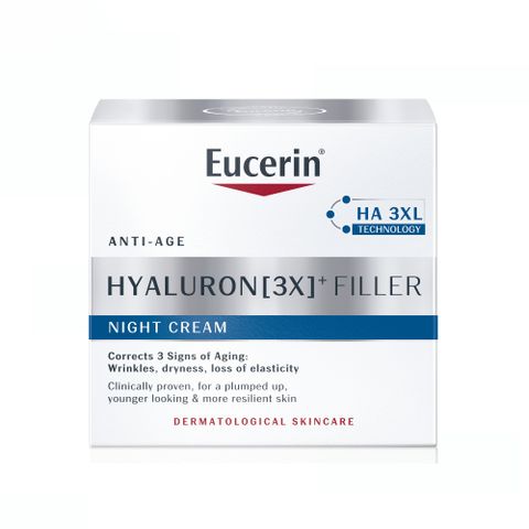 Kem Dưỡng Eucerin  Hyaluron 3X+ Filler Night Cream 50mL