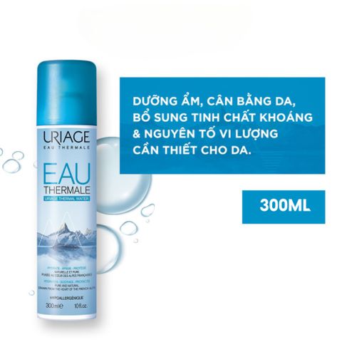Xịt Khoáng Uriage Eau Thermal Water 150ml - Dưỡng Ẩm, Cân Bằng Da Nhạy Cảm, Pháp - Sản Phẩm Chăm Sóc Da Hàng Ngày