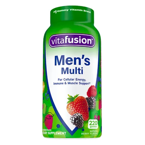 Kẹo vitamin dành cho nam Vitafusion Men's Multivitamin 220 viên