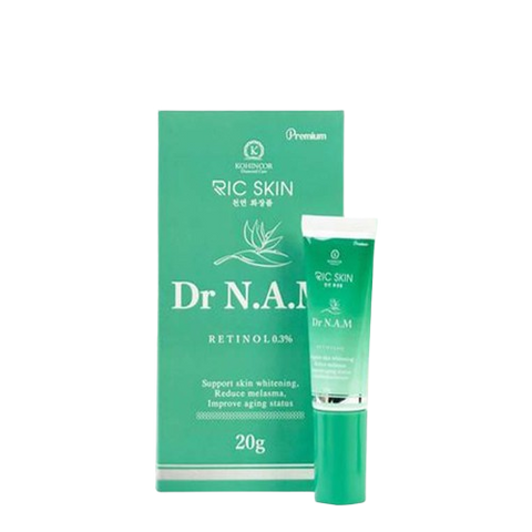 Kem Nám Đêm Ric Skin Night Cream 20g - Trị Nám, Tàn Nhang, Làm Sáng Da - Kem Dưỡng Da Chính Hãng KOHINOOR
