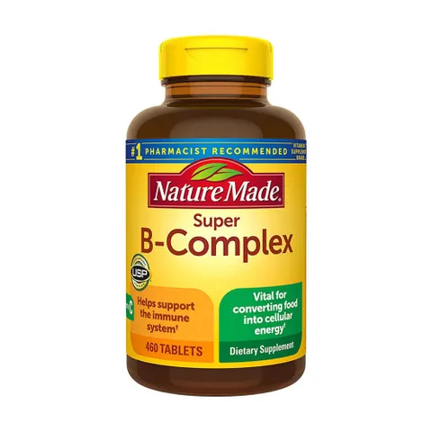 [Mỹ] Vitamin B của Nature Made Super B-Complex 460 viên