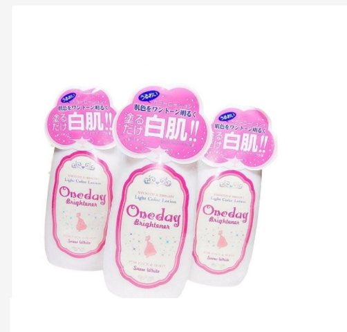 Kem Dưỡng Trắng Da Toàn Thân One Day Brightener Premium 120ml - Dưỡng Da Sáng Khỏe, Chống Nắng SPF 15+, Đa Năng 5 Trong 1