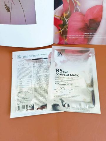 Combo 10 Mặt Nạ Cấp Ẩm Phục Hồi Da Kr.Lab+ B5 EGF Complex Mask - Dưỡng Ẩm, Làm Sáng Da, Ngừa Lão Hóa Hàn Quốc