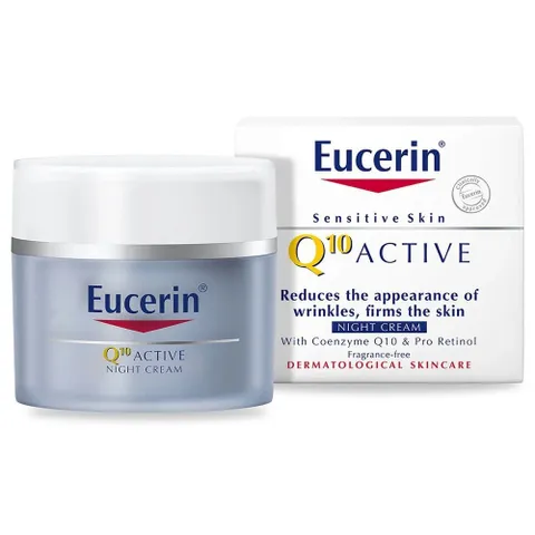Kem dưỡng da ban đêm Eucerin Q10 Active 50ml