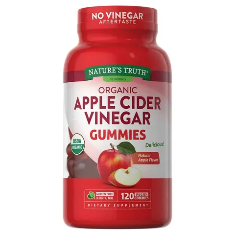 [Mỹ] Kẹo dẻo giảm cân đẹp da giấm táo Apple Cinder Vinegar 120 viên