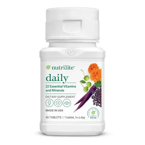 Daily Amway Nutrilite bổ sung vitamin và khoáng chất thiết yếu