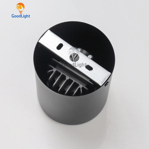 Đèn lon gắn nổi spotlight 7W/12W 3000K/4000K TD Goodlight, Vỏ đen