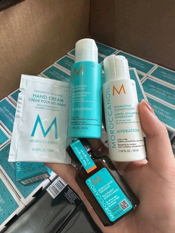 Set dưỡng tóc Moroccanoil Sefora mini 4 món