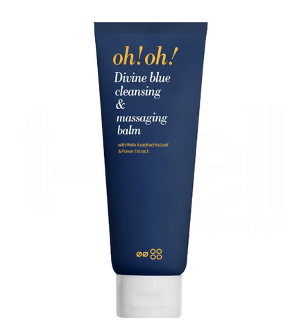 Sáp Tẩy Trang Oh!Oh! Divine Blue 150ml - Làm Sạch Sâu, Dưỡng Ẩm, Trẻ Hóa Da, Giúp Làm Sáng Da, Thoải Mái, Phù Hợp Mọi Loại Da