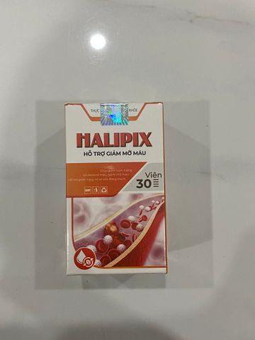 Viên Uống HALIPIX  Hỗ Trợ Cho Người Tăng Huyết Áp (Hộp 30 Viên)
