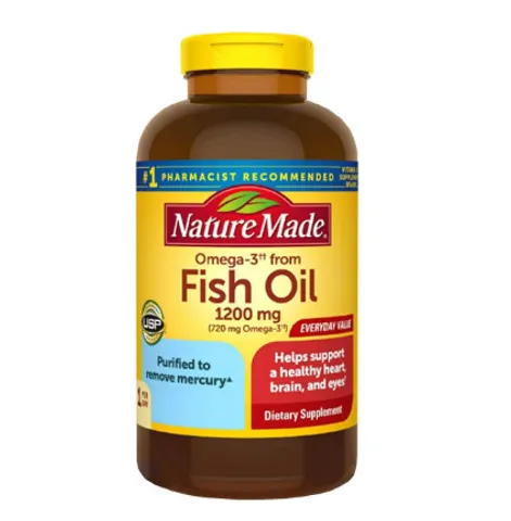 Dầu cá Nature Made fish oil Omega 3 1200mg - 290 viên