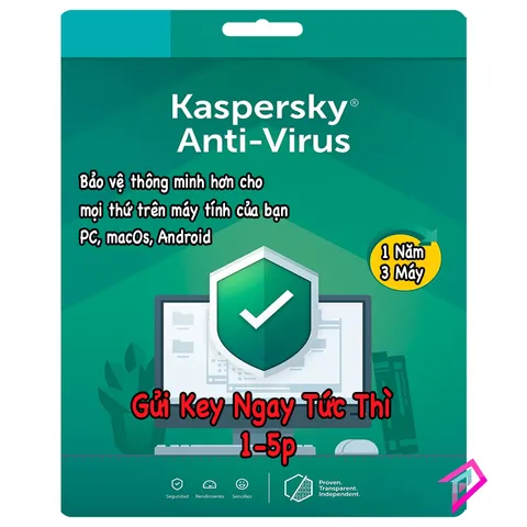 Mã Kích Hoạt Kaspersky Anti Virus, Phần Mềm Diệt Virus Kaspersky