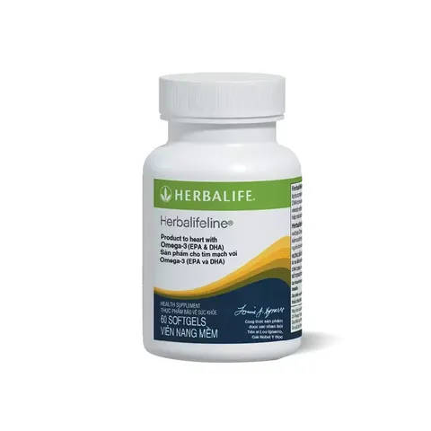 Herbalifeline Omega 3 Herbalife cho trái tim khỏe mạnh