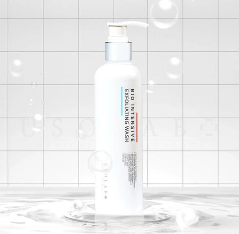 Sữa Tắm Trắng Usolab Bio Intensive Exfoliating Wash 250ml - Giúp Làm Sáng Da, Giảm Viêm Lỗ Chân Lông, Dưỡng Ẩm Hiệu Quả
