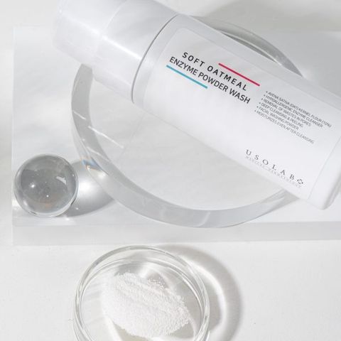 Tẩy Da Chết Usolab 2in1 Bột Enzyme Yến Mạch 50g - Sữa Rửa Mặt Cấp Ẩm, Sạch Da, An Toàn Cho Da Nhạy Cảm