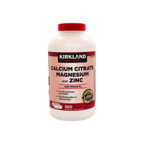 Viên uống Kirkland Signature Calcium Citrate Magnesium and Zinc 111475
