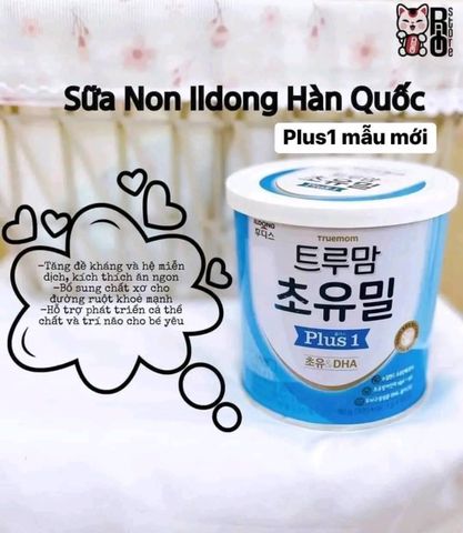 Sữa Non Ildong Hàn Quốc Cho Bé 0-9 Tuổi - Bổ Sung Dinh Dưỡng, Tăng Cường Sức Đề Kháng và Phát Triển Chiều Cao Tối Đa
