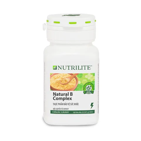 Nutrilite B Complex bổ sung vitamin B giảm mệt mỏi, căng thẳng