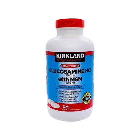 Viên uống bổ xương khớp Kirkland Signature Glucosamine 375 viên 111774