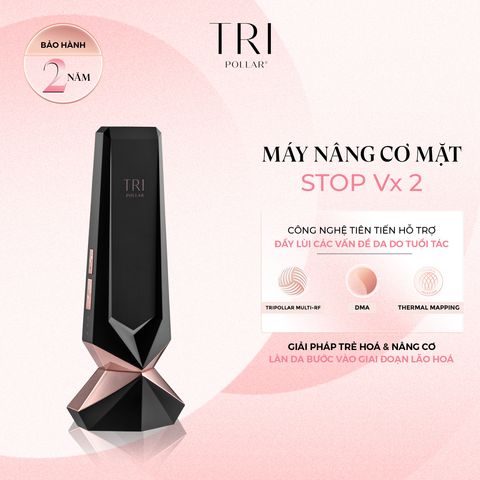 Máy Chăm sóc Da Mặt và nâng cơ Chuyên Nhiệp Tại Nhà TRIPOLLAR® Stop VX2