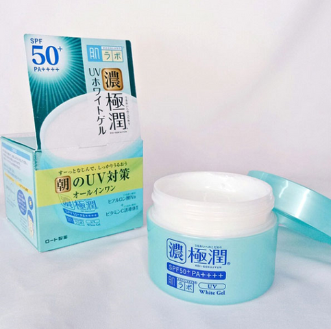 Kem Dưỡng Ngày Hada Labo Koi-Gokujyun 7in1 Rohto Nhật Bản - Dưỡng Ẩm, Dưỡng Trắng, Chống Nắng SPF50+ PA++++ 90g