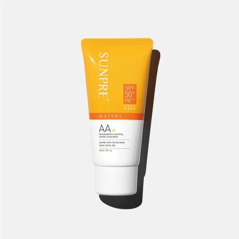 Kem Chống Nắng Mona Frema SUNPRE High Protection SPF 50+ - Gel Dưỡng Da Mặt Trong Suốt, Bảo Vệ UV, 60ml
