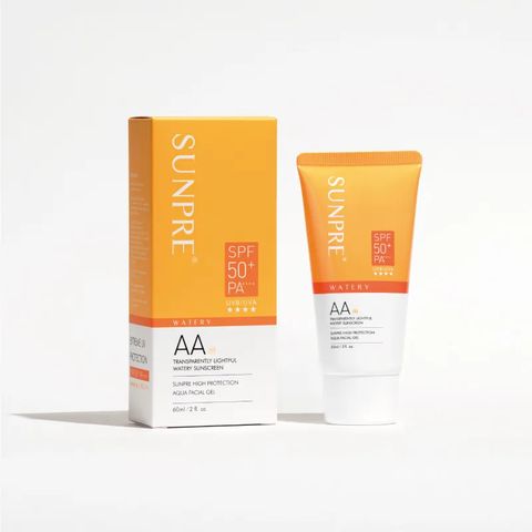 Kem Chống Nắng Mona Frema SUNPRE High Protection SPF 50+ - Gel Dưỡng Da Mặt Trong Suốt, Bảo Vệ UV, 60ml