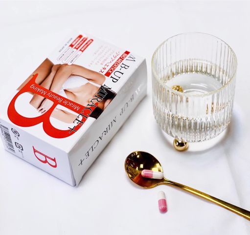 Viên Uống Nở Ngực Mông B-UP Miracle+ Nhật Bản - Tăng Cường Phát Triển Vòng 1 Vòng 3 Săn Chắc Tự Nhiên (Hộp 60 Viên)