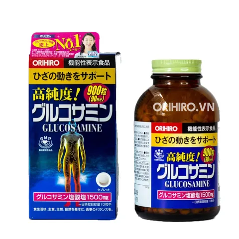 Viên Uống Bổ Xương Khớp Glucosamine Orihiro Chính Hãng (900 Viên)