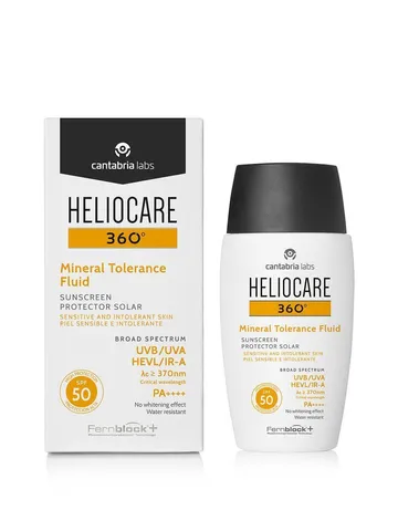 Kcn Heliocare 360 Mineral Tolerance Fluid SPF50 PA++++ 50ml