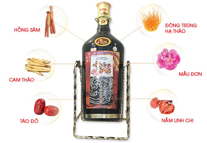 Nước uống Hồng Sâm Hàn Quốc Chai 3 lít (3000 ml)