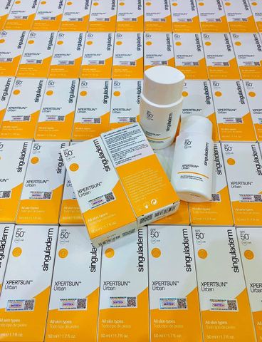 Kem Chống Nắng Singuladerm Xpertsun Urban SPF50 PA+++ - Bảo Vệ Da Mặt, Kháng Nước, Dưỡng Trắng, Độ Bám Lâu, Phù Hợp Với Da Nhạy Cảm